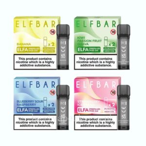 ELf Bar ELFA 20mg Replacement Prefilled Pods 2ml