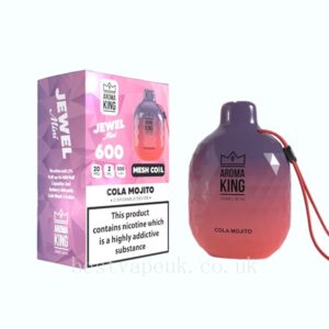 0mg Aroma King Jewel Mini Disposable 600 Puffs