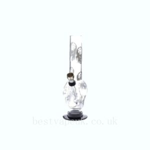 Bob Marley Design Small Acrylic Bong # FDP 12 x 20cm