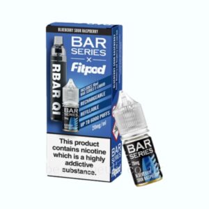 Bar Series x Fitpod RBAR QI Refillable Disposable Vape Device 6000 Puffs