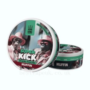 Aroma King Super Kick NoNic Pouches 25mg - 25 Pouches