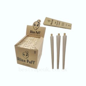 Alien Puff Hemp King Size 3x Cones 24 Packs