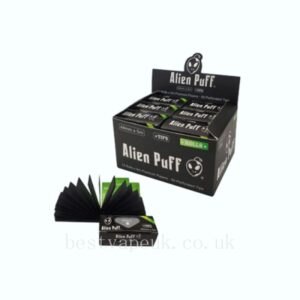 Alien Puff Rolls and Roach 5mx44mm White Rice Paper 12 Rolls