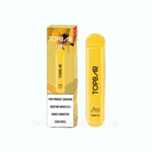 Top Bar 20Mg Disposable Vape Pod 600 Puffs