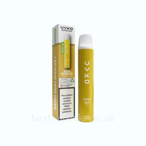 VYKO (99% Plastic Free) Paper Bar 20Mg Disposable Vape Device 800 Puffs