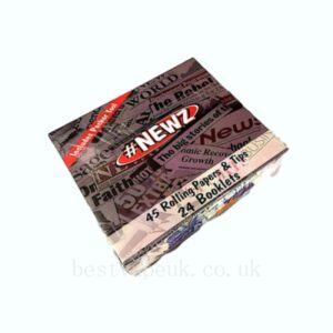 NEWZ King Size Paper And Tips 24 Sheets + Packer Tool