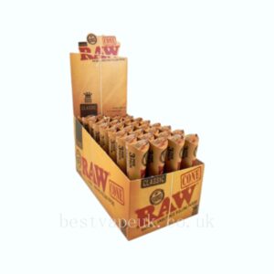 Raw Classic King Size Cones 3 X 32