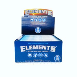 50 Elements Rolling King Size Slim Ultra Thin Papers