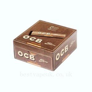OCB Virgin King Size Unbleached Rolling Papers 50