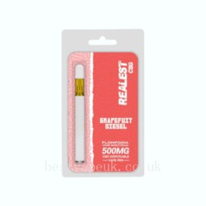 500Mg Realest CBG Flowform Wide Spectrum CBG Disposable Vape Pen 170 Puffs (BUY 1 GET 1 FREE)