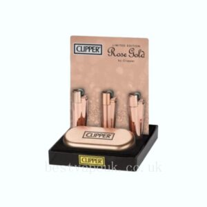 Clipper CMP11R Metal Flint Rose Gold Lighters 12 - CM0S057UK