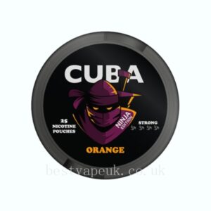 CUBA 30mg Ninja Nicotine Pouches - 25 Pouches