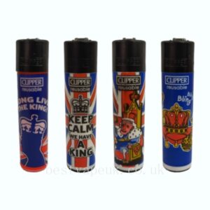 Clipper CP11RH Classic Flint King Lighters 40 - CL5C140UKH