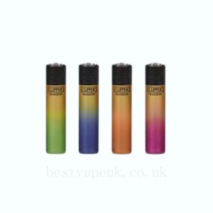 Clipper CP11RH Classic Large Flint Gold Gradient Lighters 40 - CL2C250UKH