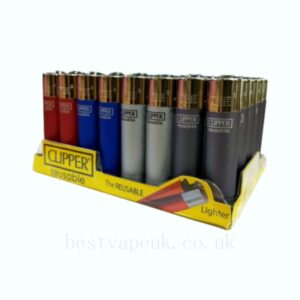 Clipper CP11RH Classic Large Flint Metallic 3 Lighters 40 - CL2C221UKH