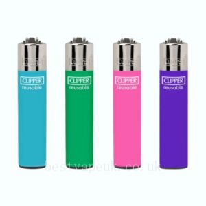 Clipper CP22RH Classic Micro Flint Solid Branded Lighters 40 - CP1C002UKH