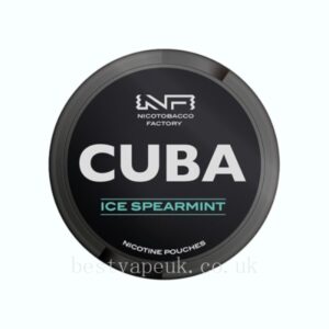 CUBA 43mg Black Nicotine Pouches - 25 Pouches