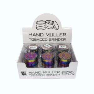 D&K Parts Metal Tobacco Grinder 4  Piece- 13264A