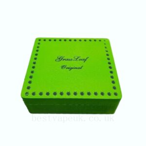 Grass Leaf Wooden Storage Box Original - Green