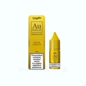 AU Gold 10mg By Kingston Nic Salt 10ml (60VG/40PG)