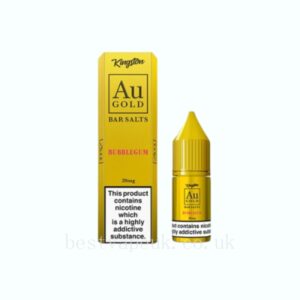AU Gold 20mg By Kingston Nic Salt 10ml (60VG/40PG)