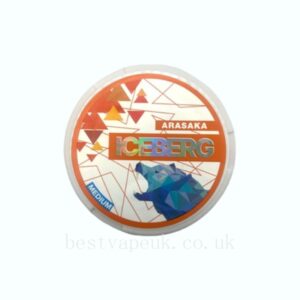 Iceberg 20mg Arasaka Nicotine Pouches - 20 Pouches