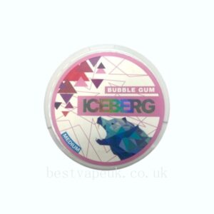 Iceberg 20mg Bubblegum Nicotine Pouches - 20 Pouches