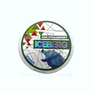 Iceberg 20mg Kiwi Strawberry Nicotine Pouches - 20 Pouches