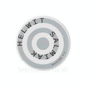 12mg HELWIT Nicotine Pouches Salmiak - 20 Pouches (Buy 2 Get 1 Free)