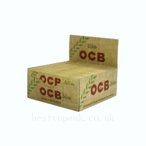 OCB Organic Hemp King Size Slim Papers 50