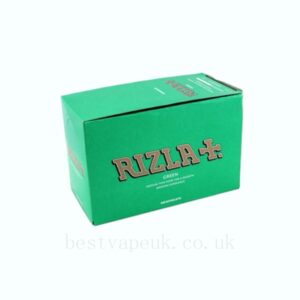 Green Regular Rizla Rolling Papers 100 Sheets
