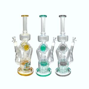 The Smoke Island Multi Chamber Glass Bong 14" - GBS2168