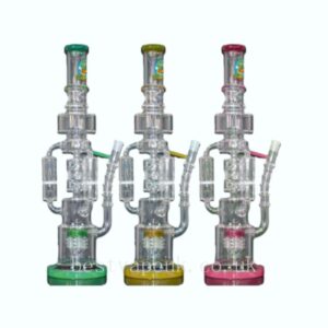 The Smoke Island Multi Chamber Glass Bong 18" - GBS996
