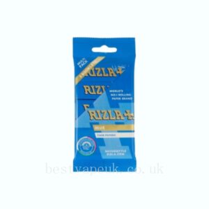 Blue Regular Rizla Rolling Papers 5 Pack (Flow Pack)