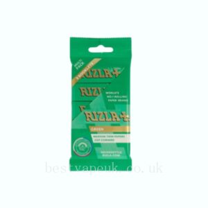 Green Regular Rizla Rolling Papers 5 Pack (Flow Pack)