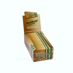 New Rizla Bamboo Ultra Thin Regular Rolling Papers 50 Sheets